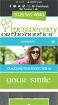 Mobile Screenshot of mcsweeneyortho.com
